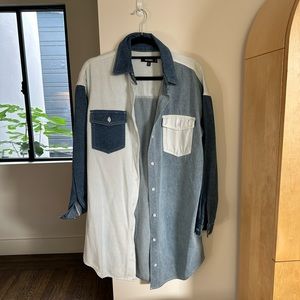 Missguided Denim Shirt Dress - 4/6